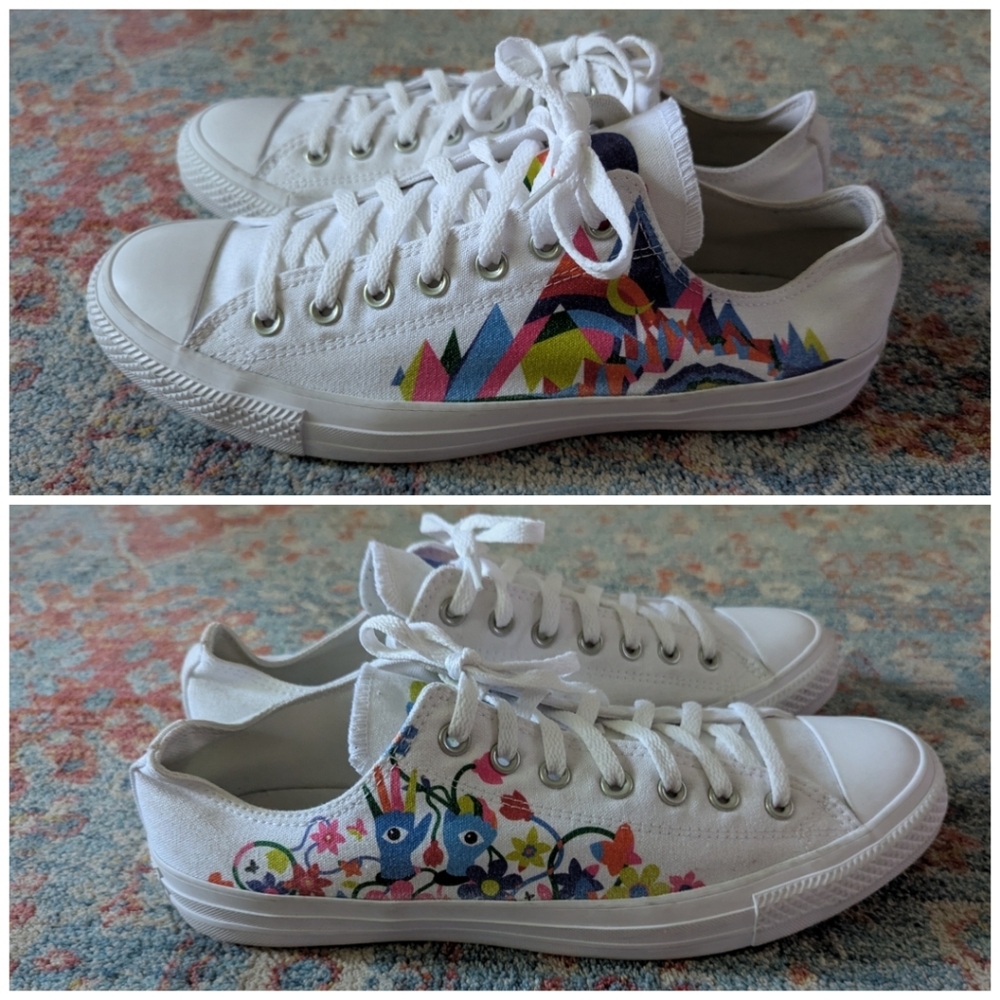 Converse Chuck Taylor All Star Men's 12 Ox Pride Canvas 170823C White/Multi